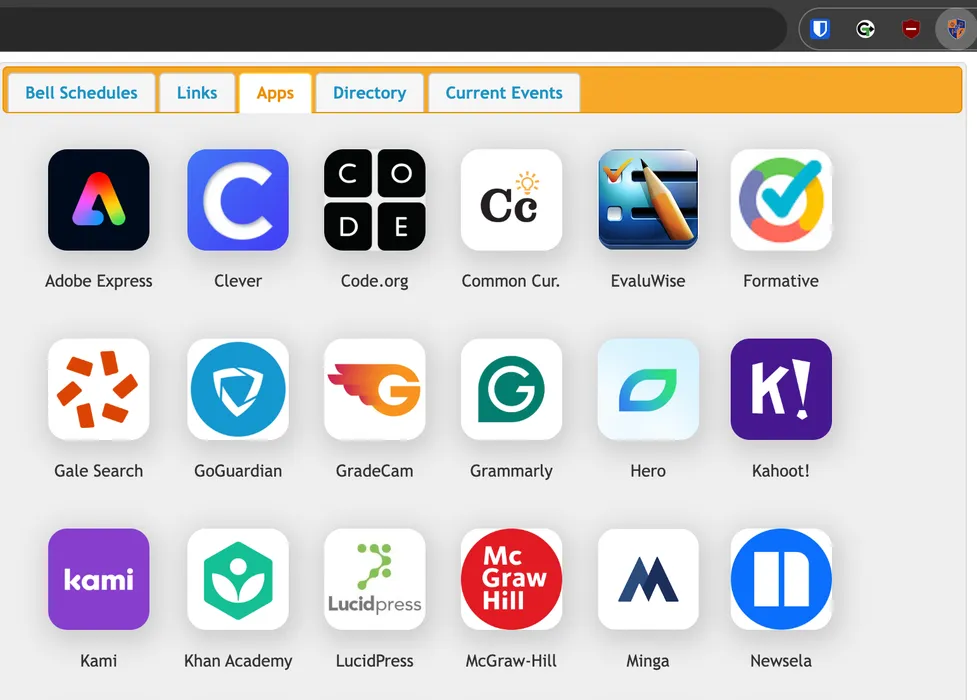cover for Chrome Extension: School Dashboard